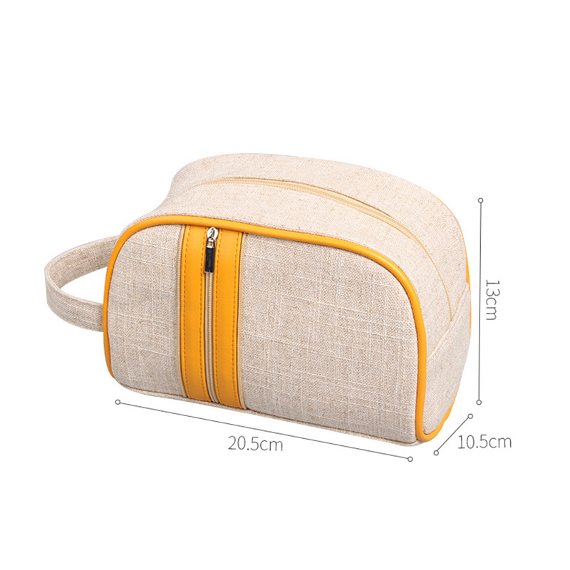 Wash Toiletry canvas Cosmetic Bag