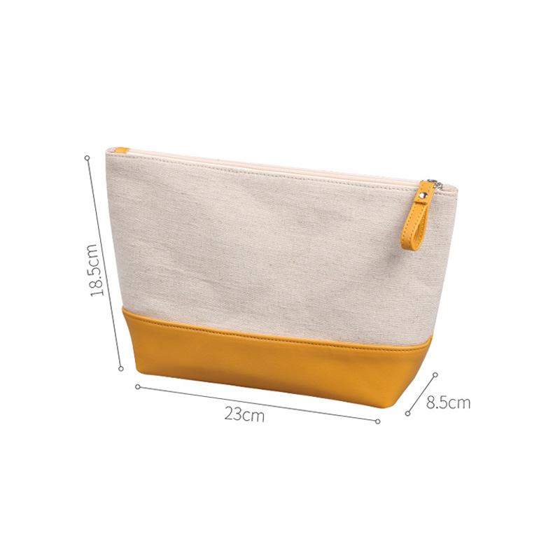 Wash Toiletry canvas Cosmetic Bag