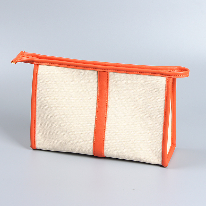 Travel Canvas Cosmetic Bag